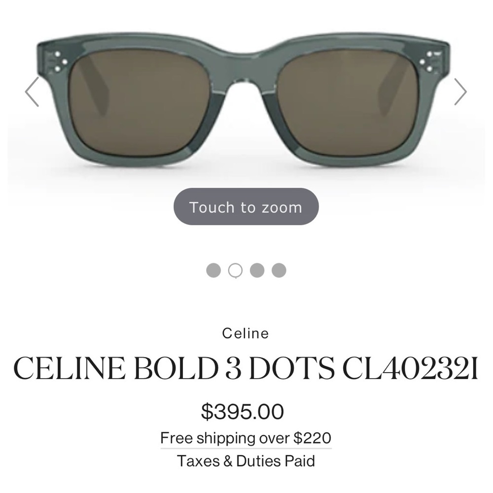 CELINE Authentic unisex sunglasses